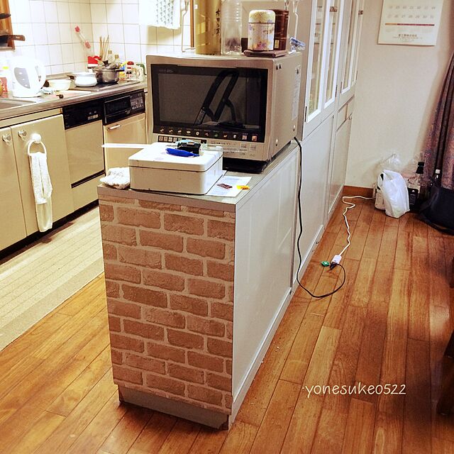 yonesuke0522のHyudaeSheet-FIXPIX DIY リフォームシート はがせる壁紙シールの家具・インテリア写真