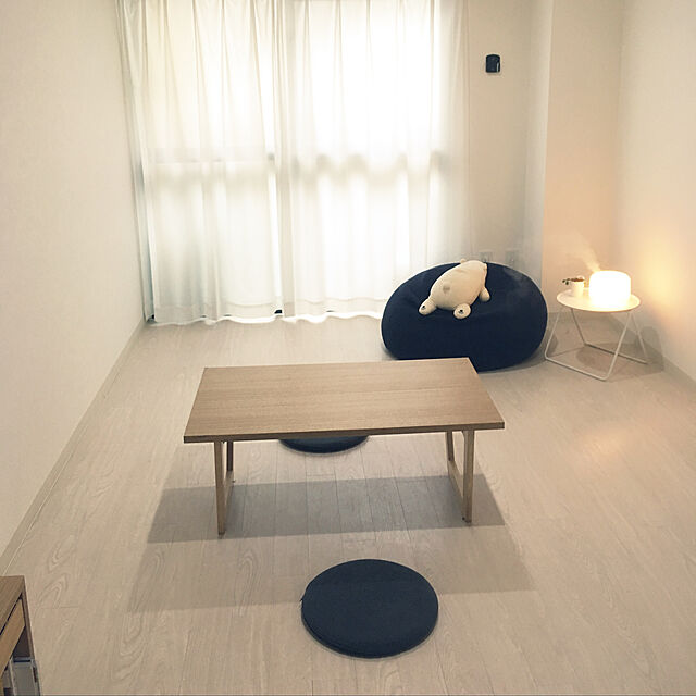 mikanの無印良品-コンパクトサイドテーブルの家具・インテリア写真