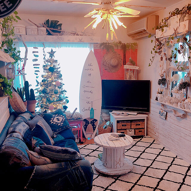 Megumiのイケア-【IKEA/イケア/通販】 DYNKOBB ディンコッブ 麦わら帽子, シーグラス(f)(90443362)の家具・インテリア写真
