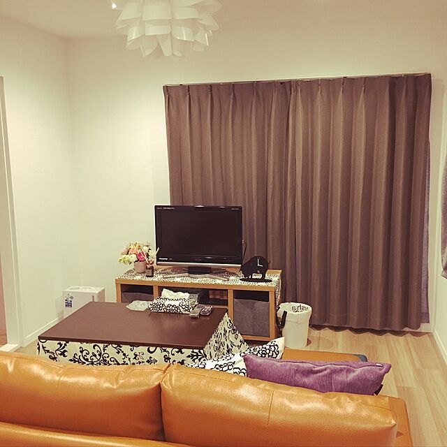 nandarouのニトリ-既製カーテン(プレミア2DMO 100X178X2)  【送料有料・玄関先迄納品】の家具・インテリア写真