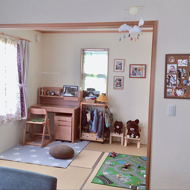 chiiyanのニトリ-コルクボード(6090DBR) の家具・インテリア写真