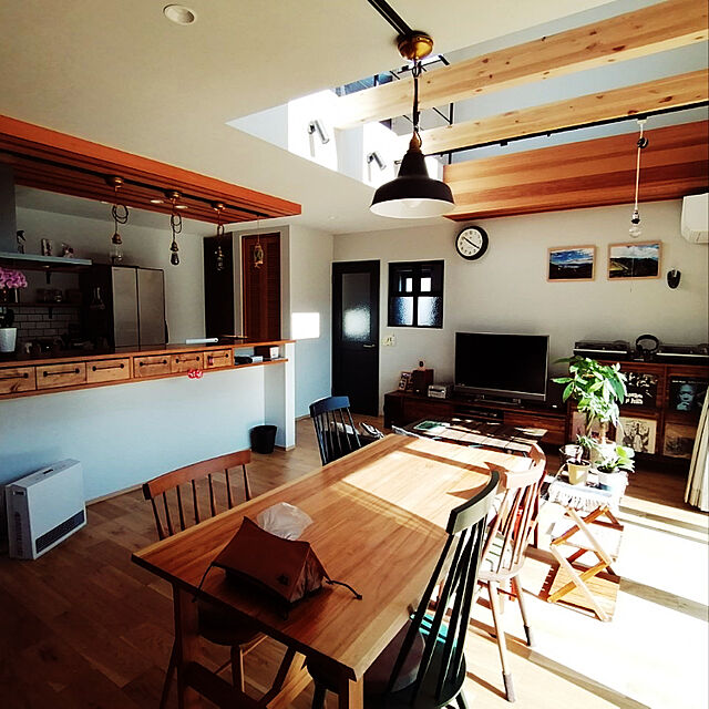 sakuの-ラック 天然木アカシア材 折りたたみ ブラウン 3段ラック ニッセン nissenの家具・インテリア写真