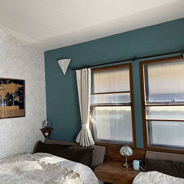 yumirilのニッペホームプロダクツ-カインズ ホワイティーカラーズ 水性塗料 室内用 ブロンズグリーン 2kgの家具・インテリア写真