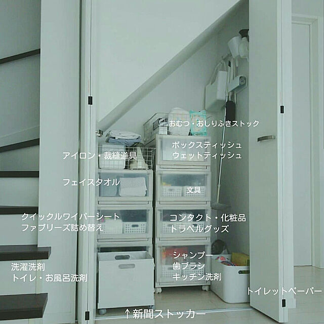 rumi_home169の-【送料無料】フィッツユニットケース 3520 2個セット カプチーノフィッツ ユニット 収納 ケース 奥行55 幅35 fits プラスチック 天馬 公式 公式店 日本製の家具・インテリア写真