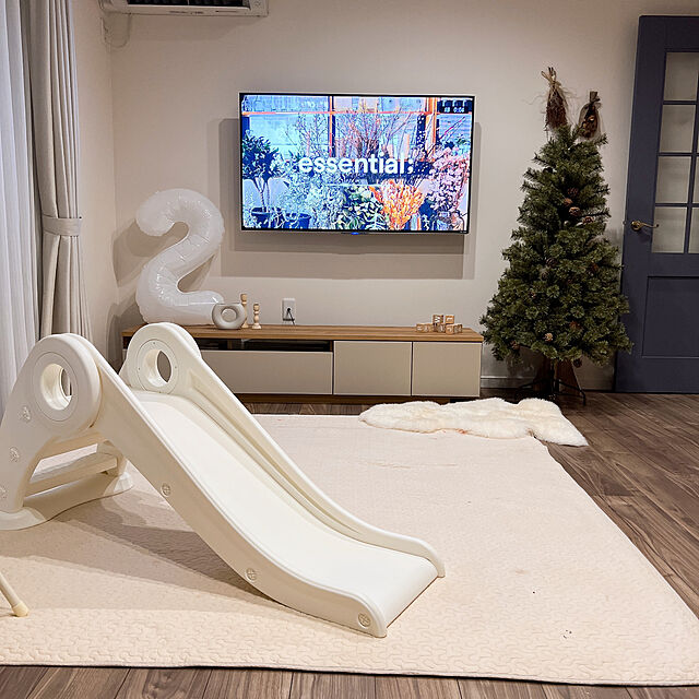 mokkeの-すべり台 折りたたみ 滑り台 すべりだい 室内 屋内 なだらか スロープ 勾配 傾斜 角度 安全 遊具 大型 おもちゃ 子供用 男の子 女の子の家具・インテリア写真