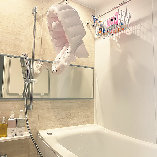 saorinのビーワーススタイル-おもちゃバスケット ワイド WHホワイト/EM-145002  日本製の家具・インテリア写真