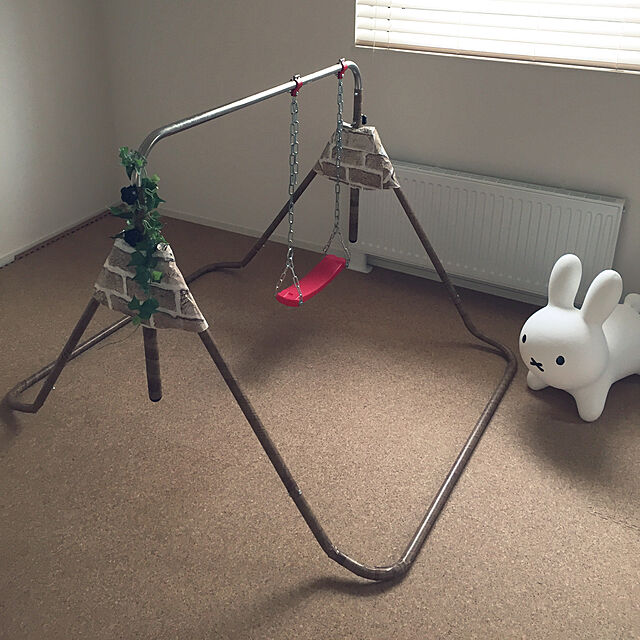 akanemaruの-鉄棒ブランコポップンロール　ぶらんこ　吊り輪　鉄棒　ボール入れ　JOB　多機能遊具の家具・インテリア写真