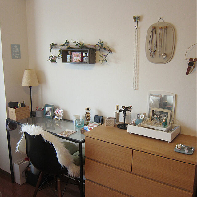 Nanakoのイデア-イデアコ ジュエリーボード トリム オフホワイトの家具・インテリア写真