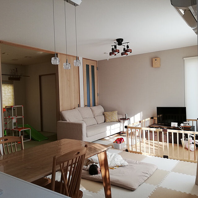 mii-sanの-おりたたみロングスロープ キッズパークSP【ジャングルジム 室内 滑り台】【送料無料】の家具・インテリア写真