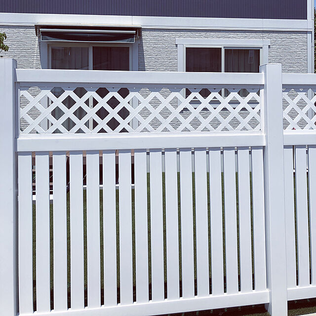 Ayakaの-タカショー　ロイヤルフェンス　ハイタイプ　キングストン パネル　RFFK-09　＃15963500　『樹脂フェンス　柵』の家具・インテリア写真
