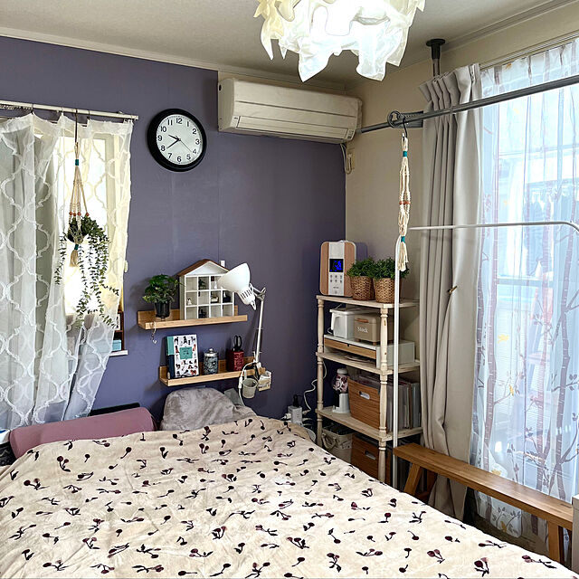 mo-nosukeのイケア-MOSSLANDA モッスランダ アート用飾り棚の家具・インテリア写真