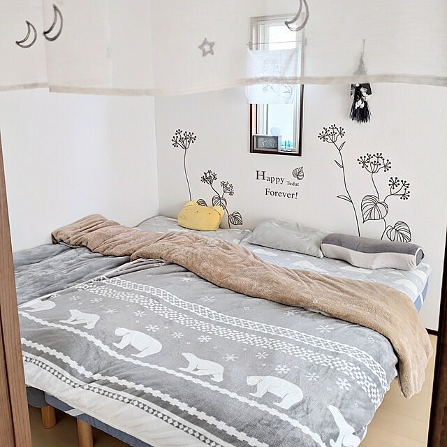 mi-ya.hymのニトリ-速効消臭 枕カバー(ピッタリR GY 標準-大判サイズ) の家具・インテリア写真