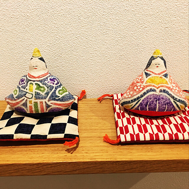 MIKIのAnsorankryanork-飛騨高山 真工芸 木版手染め縫いぐるみ ひな人形の家具・インテリア写真