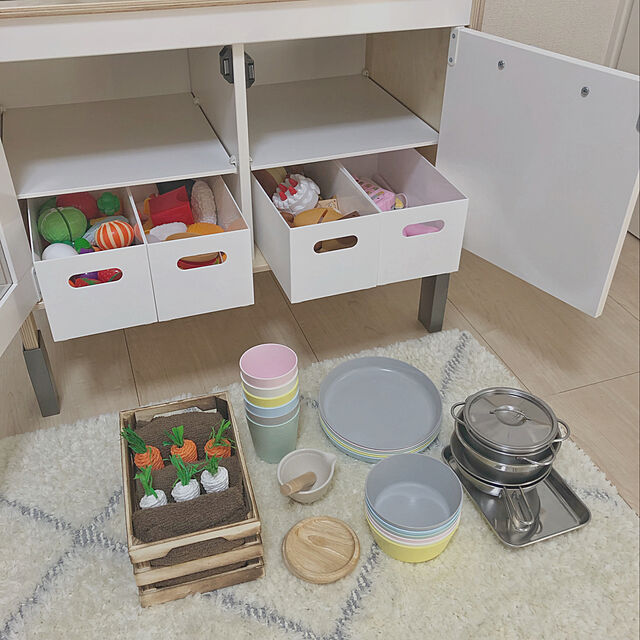 suuu1031のイケア-DUKTIG ドゥクティグ おもちゃのキッチン用品5点セットの家具・インテリア写真
