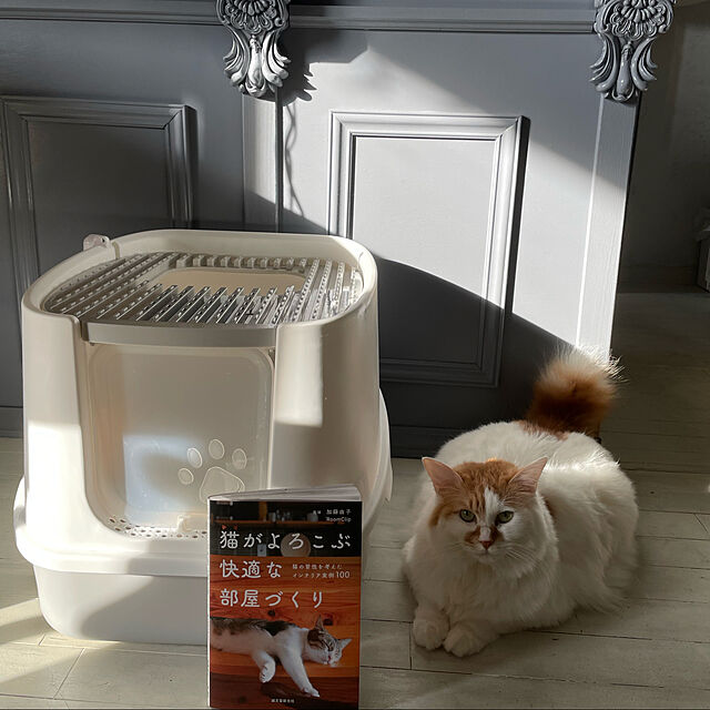 mannersの-ツードア 猫トイレ【325】/SR-TCT01-GYの家具・インテリア写真