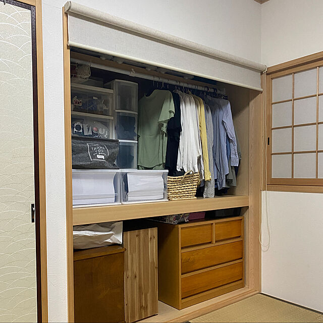 hitoのニトリ-麻入り遮光ロールスクリーン(レプス165X220) の家具・インテリア写真