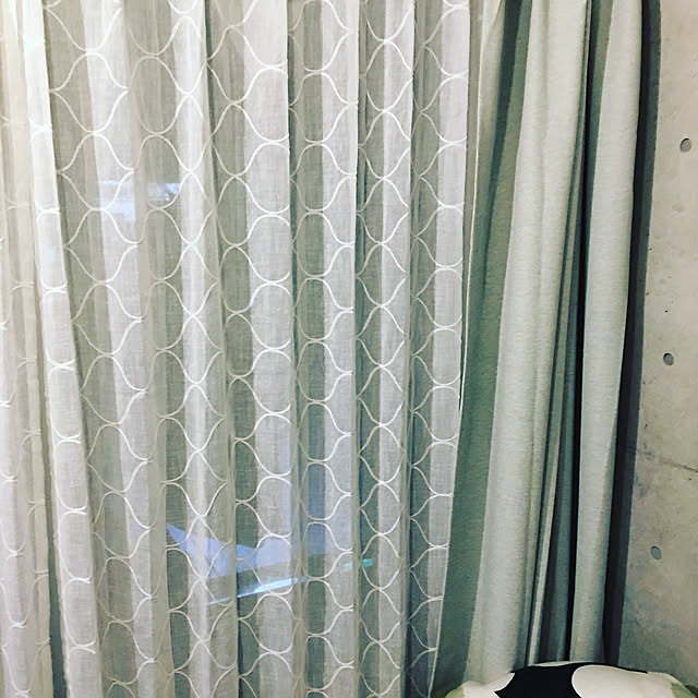 写真付きレビュー オーダーカーテン おしゃれ レースカーテン 白 カーテン オーダーメイド 幅60 0cm 丈60 260cm Curtain 飾り 出窓用 安い レース かわいい 生地 1枚 網目 刺繍 送料無料 窓 リビング 北欧 Uvの通販商品 口コミ情報 Roomclipショッピング