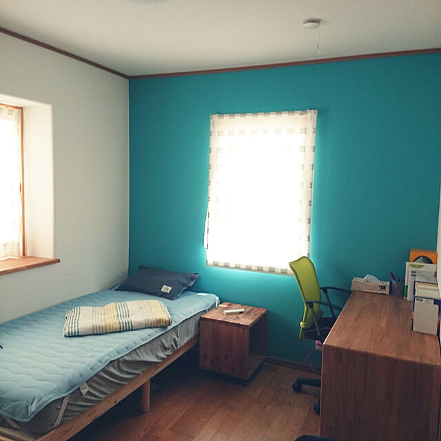 skhrの-【フレームのみ】すのこ ベッド シングルパイン材 無垢 スノコ 高さ調整 商品名：ローリィ2の家具・インテリア写真