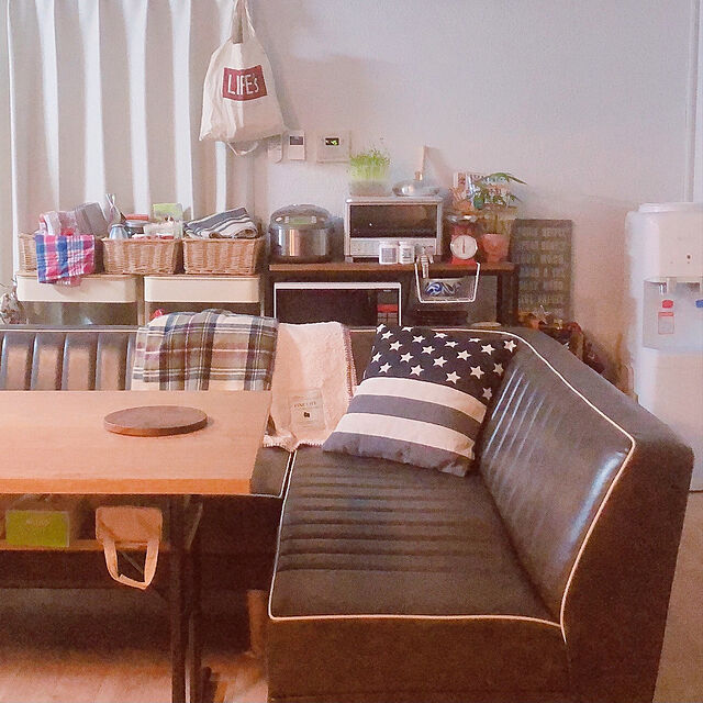 CHIEの無印良品-【無印良品 公式】アカシア鍋敷き約直径20cmの家具・インテリア写真