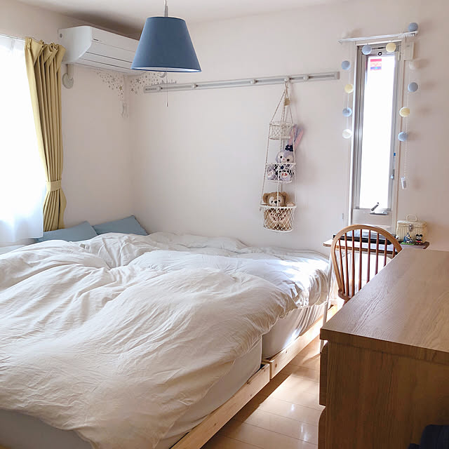 mienaのニトリ-掛け布団カバー シングル(Nグリップパレット3IV S) の家具・インテリア写真