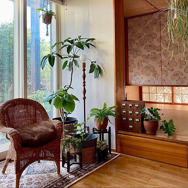 yukariのHarokka-花水木　hanamizuki　|　いろはな　irohana　ふすま用リメイクシールの家具・インテリア写真