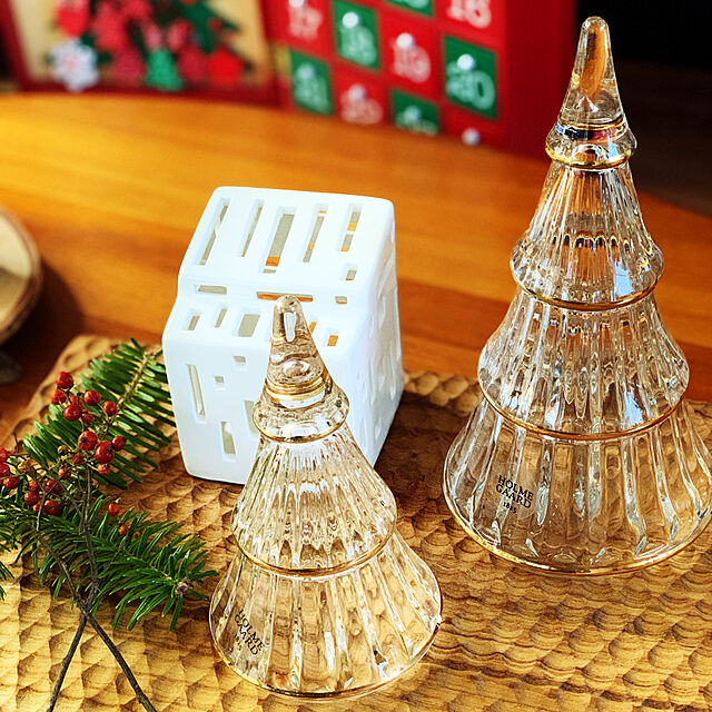 akiのHOLMEGAARD-ガラスのクリスマスツリー　HOLMEGAARD(ホルムガード)　の家具・インテリア写真