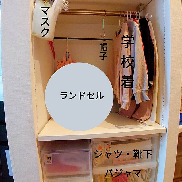 haniwaのニトリ-クローゼットケース セレスFD (S/高さ20cm) の家具・インテリア写真
