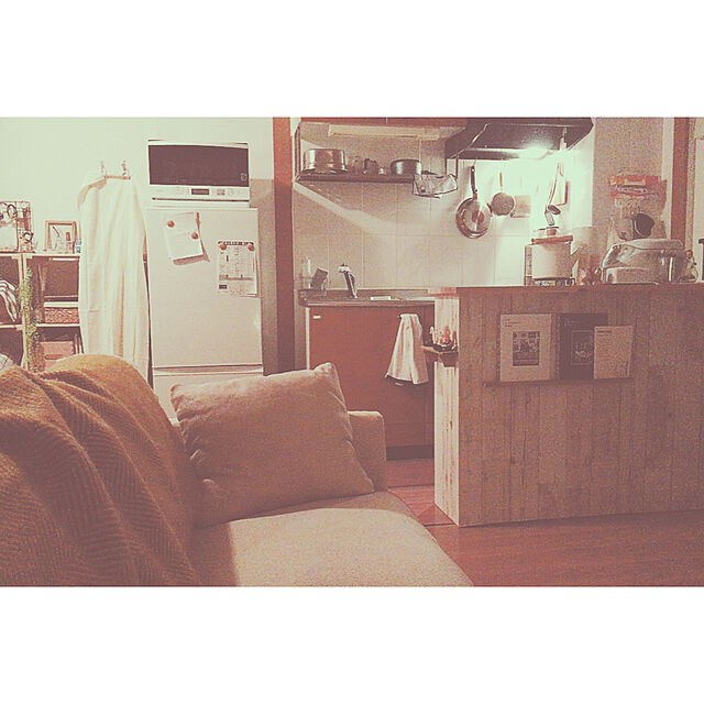 Misaのニトリ-３人用ソファ(ローエン IV(LB)) の家具・インテリア写真