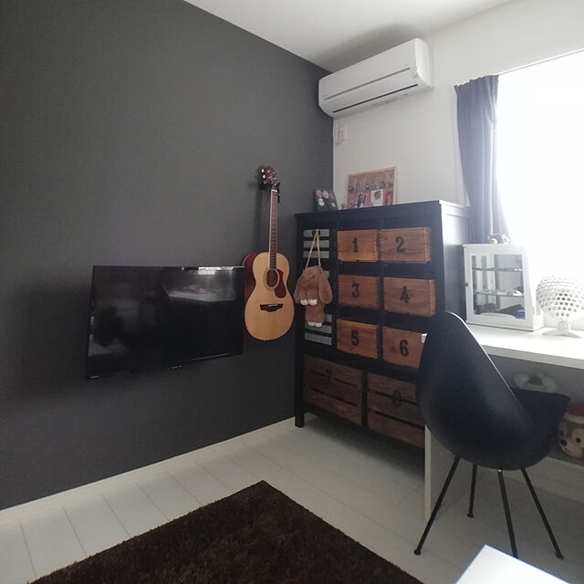 fumitanのBGVANG-ギターハンガーギタースタンド壁掛けウクレレ スタンド、高耐久 ネジ 取り付けスクリュー付き、マウントハンガーギターフックホルダーすべてのサイズに適合ギターとバイオリンの家具・インテリア写真