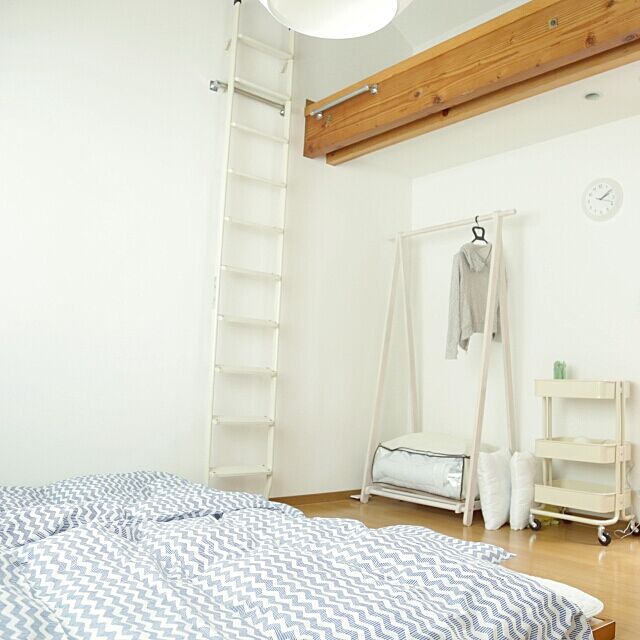 SatokoのIKEA (イケア)-IKEA(イケア) RUSCH 70023692 ウォールクロック, ホワイトの家具・インテリア写真