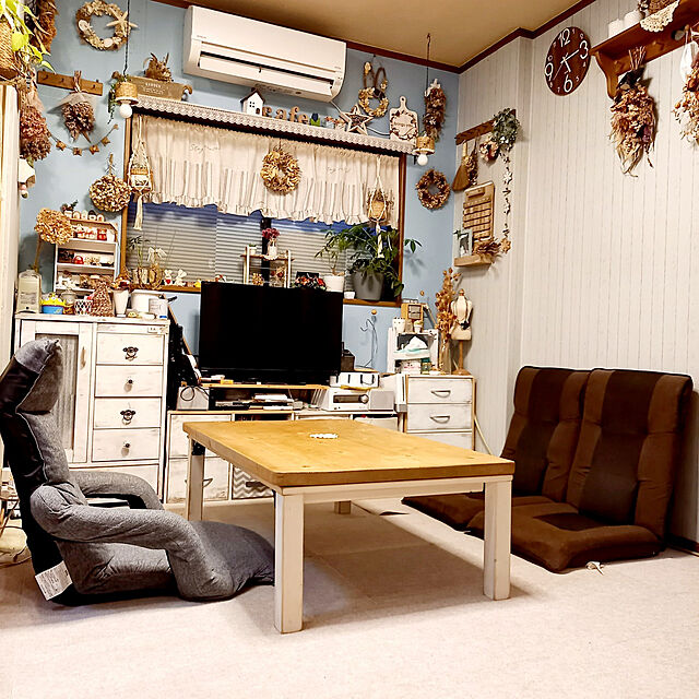 Chiのニトリ-低反発 座椅子(テリーGY) の家具・インテリア写真