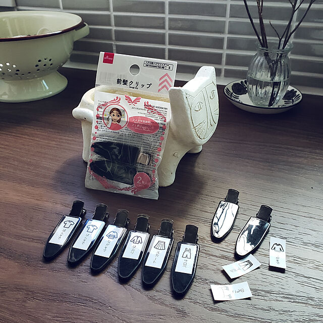 karikoroの-ラベルライター i-ma ネームランド スマホ専用 クラフトテープ2種類セット カシオ i-ma KL-SP10 イーマ KL-SP10-KRSETの家具・インテリア写真
