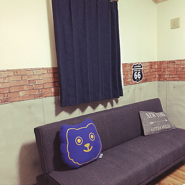 2525nicoleのニトリ-レースカーテン(ウィーク 100X138X2) の家具・インテリア写真