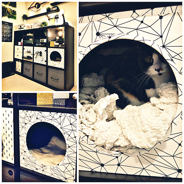 aoiのイケア-IKEAイケア LURVIG ルールヴィグキャットハウス, ホワイト004.648.58IKEA ikea いけあ 猫 ネコ お昼寝 隠れ家 通販の家具・インテリア写真