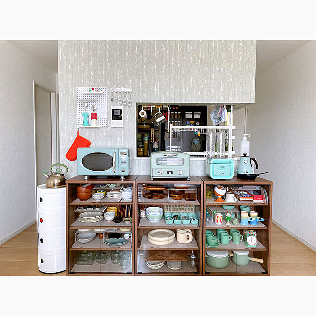 maiyokoyamaの-光 石膏ボード用パンチングボード止め具セット 白 4セット入 PBST2の家具・インテリア写真
