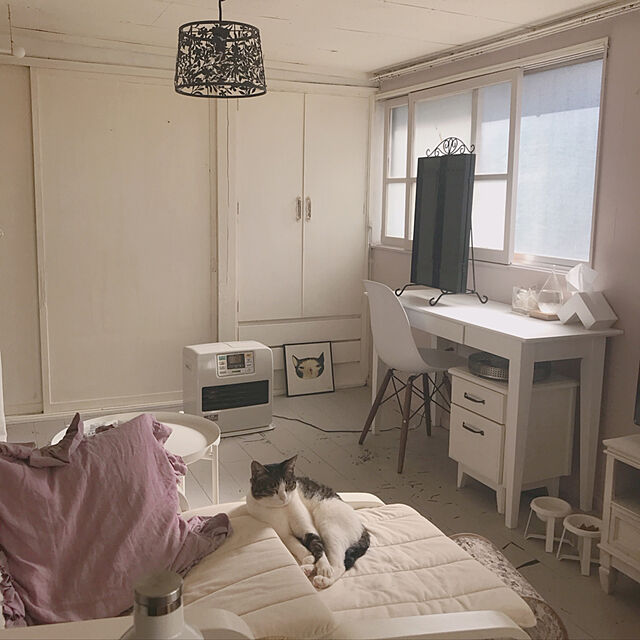 Shihoのイケア-ー送料無料-【IKEA Original】POANG-ポエング- 組み合わせ フットスツール用 フレーム ホワイトの家具・インテリア写真