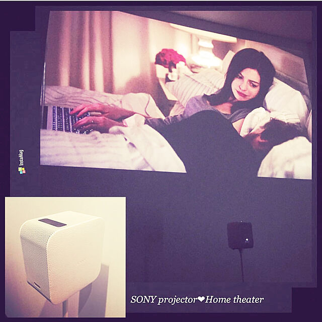 Natsumi9の-ソニー ポータブル超短焦点 プロジェクター LSPX-P1 《納期約1週間》の家具・インテリア写真