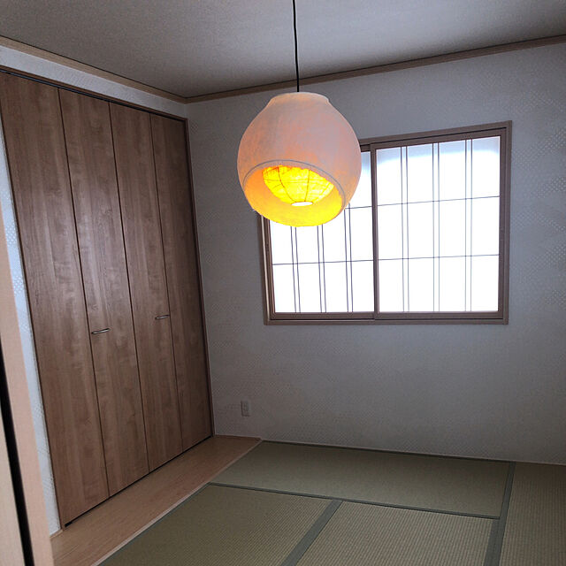 ton120815yukiの彩光デザイン-ペンダントライト　月のあかり PAN-450 和風照明　和室　和紙　おしゃれの家具・インテリア写真