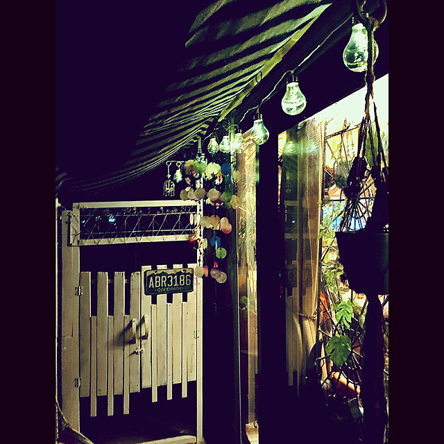 mimiの-【オ】サングッド ジュエリーLED電球型イルミネーションライト　シャンパンゴールド（電球色）18m コンセント式　クリスマス【国内検品カーLEDのサングッド】 【オリジナル】の家具・インテリア写真