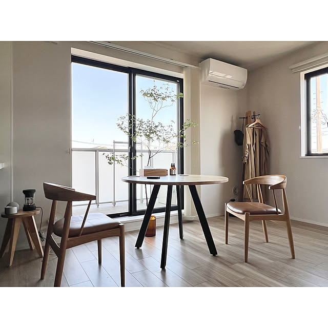 Eco - Simple ソリッドスツール ラバーウッド材 - 通販 | 家具と