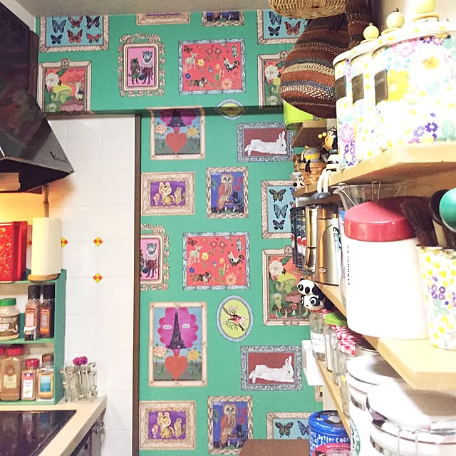okyame-chanのドウシシャ-[ドウシシャ] 壁掛け飾り棚 ウォールシェルフ トレーボックス ナチュラル 幅40×奥行10×高さ6cm WIM40T-NAの家具・インテリア写真