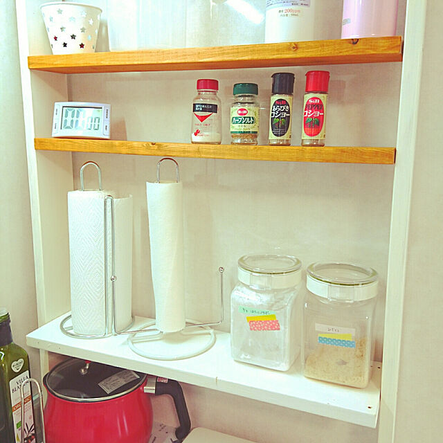 denieeのニトリ-キッチンペーパーホルダー(ビアンコ) の家具・インテリア写真