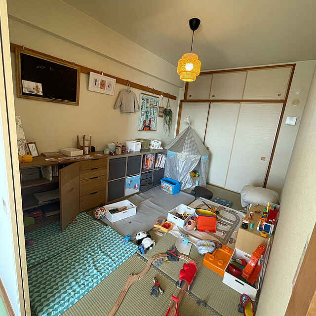 kyoの-【BELLE MAISON DAYS】タモ材のマルチに使えるシンプルラック <幅40/幅80cm>の家具・インテリア写真