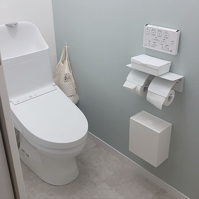 nappu_uの-トイレットペーパーホルダー ダブル トイレカバー トイレ用品 トイレ カバー おしゃれ ダブル スチール オールスチール 〔A〕の家具・インテリア写真