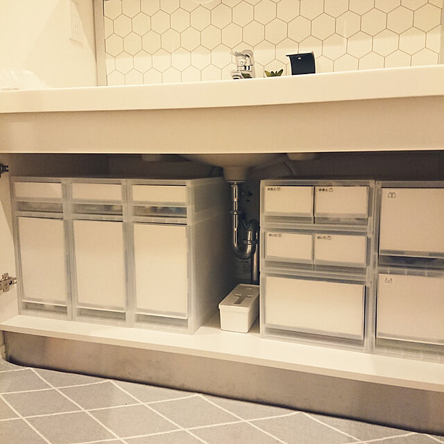 meguのオカトー-オカトー 撥水 インテリアマット 45×252cm グレー キッチンマットの家具・インテリア写真