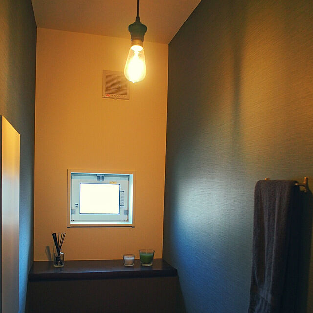 hinataの-タオルハンガー 真鍮 おしゃれ アンティーク レトロ ゴールド タオル掛け トイレ 洗面所 真鍮のタオルハンガーの家具・インテリア写真