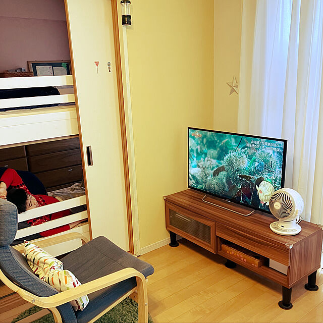 koshiregutyoのイケア-POÄNG ポエング パーソナルチェアの家具・インテリア写真
