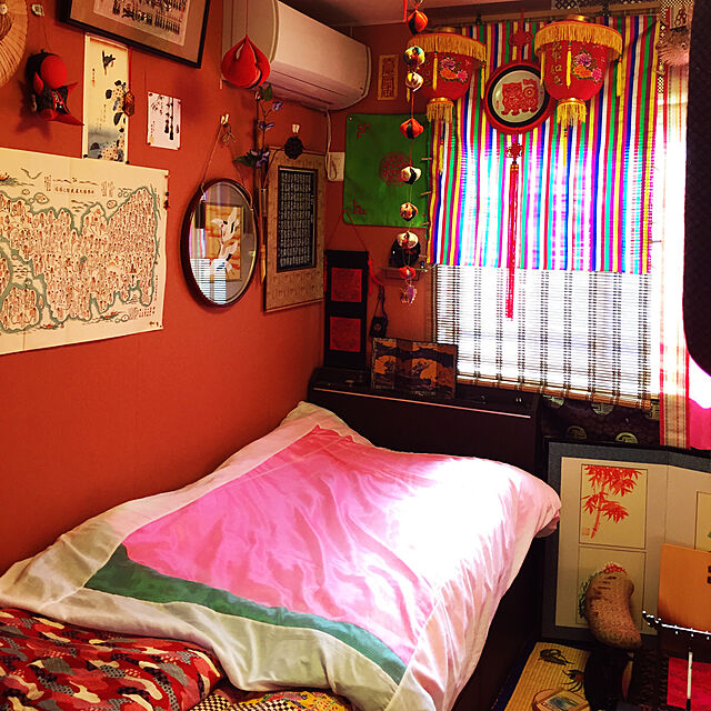 takakuzenの-韓国座布団古典柄刺繍座布団カバー グリーン 中身綿有りの家具・インテリア写真