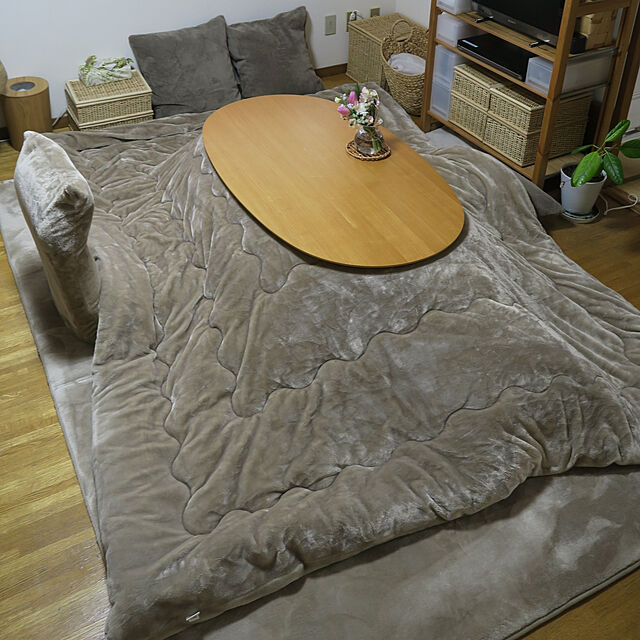 ficus38の-とろけるようなこたつ布団掛け敷きセットの家具・インテリア写真