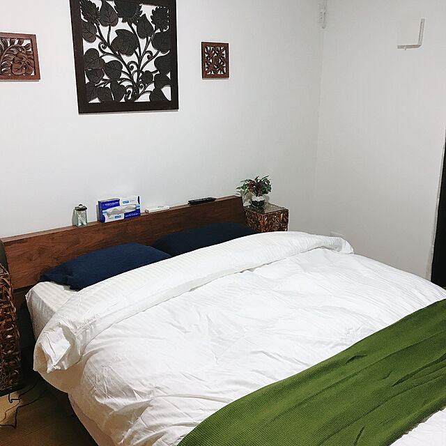 ohr0924のニトリ-シングル/セミダブルベッドフレーム(フレイ MBR) の家具・インテリア写真